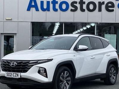 Używany Hyundai Tucson SE 150 KM (110 kW) 2021 Biały SUV