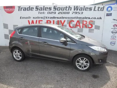 Usado Ford Fiesta Zetec 82 HP (60 kW) 2017 Cinzento Citadino