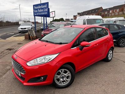 Used Ford Fiesta Zetec 2015 Red Hatchback