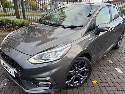 Used Ford Fiesta ST-Line X 100 HP (73 kW) 2018 Grey Hatchback