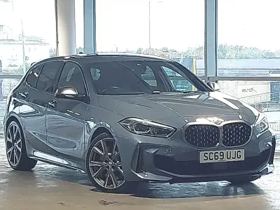 Used BMW M135 Comfort Edition 306 HP (225 kW) 2020 Grey Hatchback