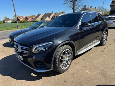 Used Mercedes GLC220 AMG line 2015 Black SUV