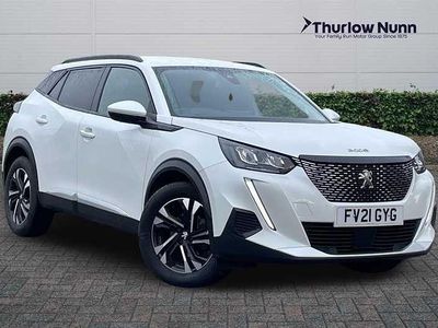 White Used 2021 Peugeot 2008 Allure SUV | £14,000 (Fair price)