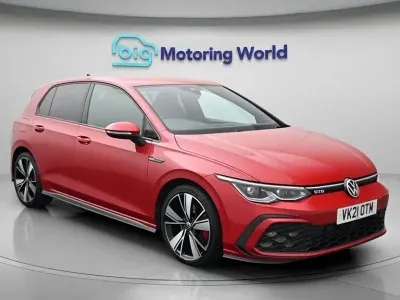 Used VW Golf VII GTD 200 HP (147 kW) 2021 Red Hatchback