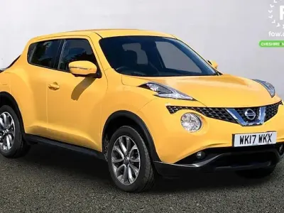 Used Nissan Juke Tekna 117 HP (86 kW) 2017 Yellow SUV