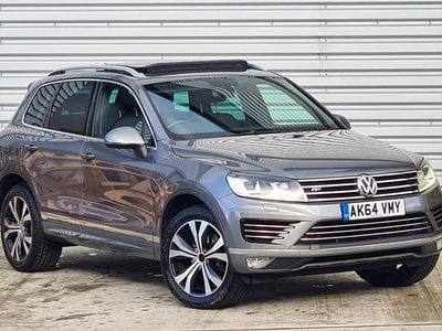 Grey Used 2014 VW Touareg R-line SUV | £10,495 (Fair price)