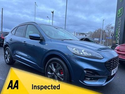 Blue Used 2021 Ford Kuga ST-Line SUV | £17,480 (Fair price)