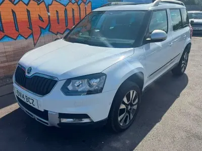 Used Skoda Yeti 170 HP (125 kW) 2014 White SUV