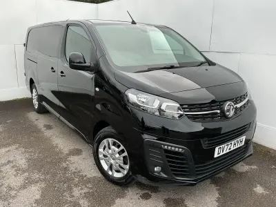 Used Vauxhall Vivaro Sportive 100 HP (73 kW) 2022 Black MPV