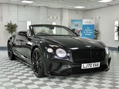 Used Bentley Continental GT Convertible 635 HP (467 kW) 2020 Black Cabriolet