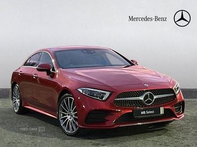 Red Used 2019 Mercedes CLS350 AMG Line Premium Plus Coupe | £22,795 (Fair price)