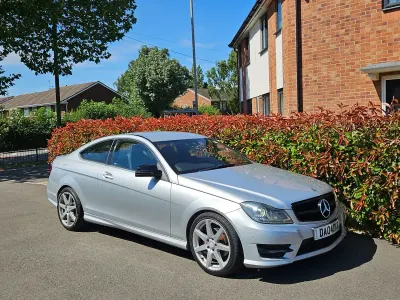 Used Mercedes C250 AMG 2013 Silver Coupe