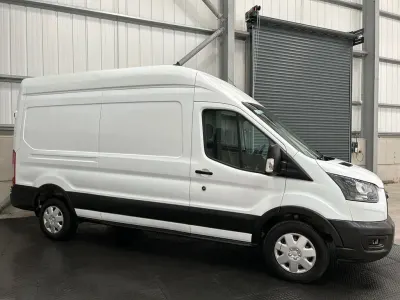 Used Ford Transit 130 HP (95 kW) 2022 White Van