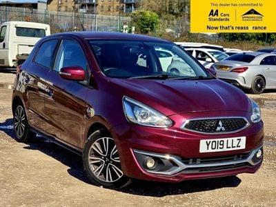 Used Mitsubishi Mirage 79 HP (58 kW) 2019 Mauve/purple Hatchback