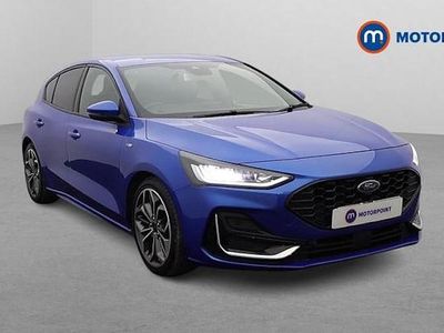 Used Ford Focus ST-Line 120 HP (88 kW) 2022 Blue Hatchback