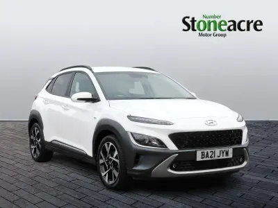 Used Hyundai Kona Premium 120 HP (88 kW) 2021 White SUV