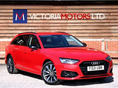 Used Audi A4 Sport 150 HP (110 kW) 2021 Red Estate