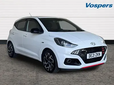 Used Hyundai i10 N Line 100 HP (73 kW) 2021 White Hatchback