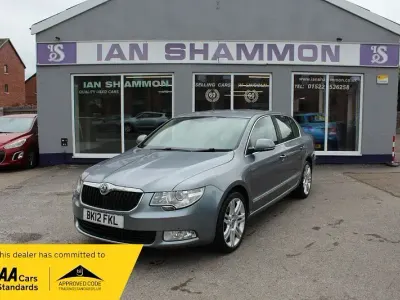 Used Skoda Superb Elegance 140 HP (102 kW) 2012 Grey Hatchback