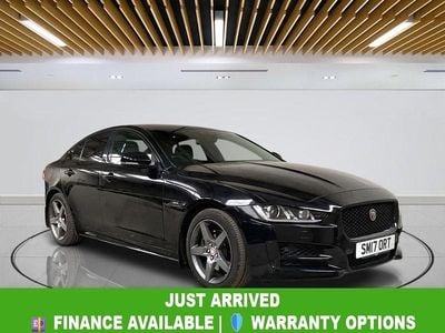 Used Jaguar XE R-Sport 180 HP (132 kW) 2017 Black Sedan