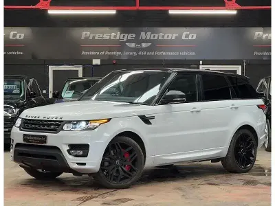 Käytetty Land Rover Range Rover Sport Autobiography Dynamic 306 HP (225 kW) 2017 Valkoinen Katumaasturi