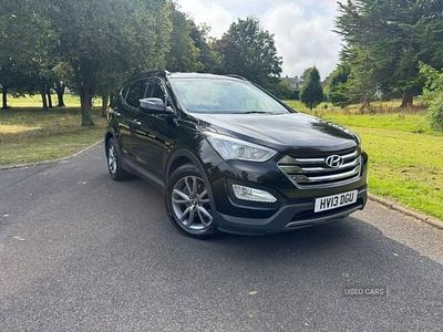 Black Used 2013 Hyundai Santa Fe Premium SUV | £5,450 (Fair price)