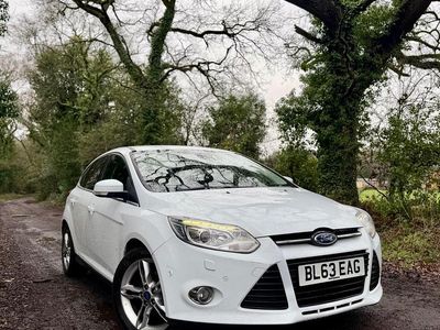 Used Ford Focus Titanium X 2013 White Hatchback