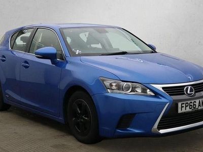 Used Lexus CT200h 136 HP (100 kW) 2016 Blue Hatchback
