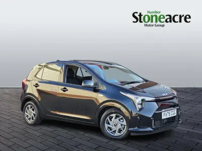 New Kia Picanto 2025 Black Hatchback
