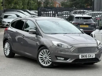 Used Ford Focus Titanium X 125 HP (91 kW) 2016 Beige/brown Hatchback