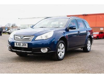 Used Subaru Outback 165 HP (121 kW) 2011 Blue Estate