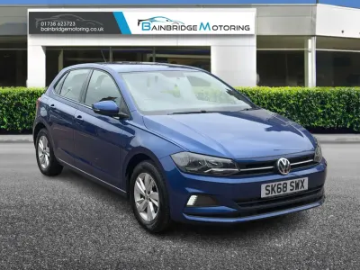 Used VW Polo SE 2018 Blue Hatchback