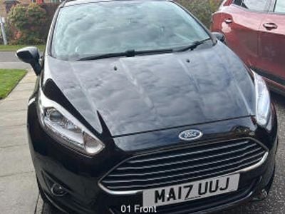 Used Ford Fiesta Zetec 2017 Black Hatchback