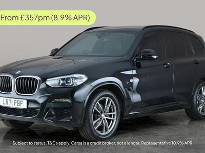 Black Used 2021 BMW X3 M Sport SUV | £22,554 (Good price)