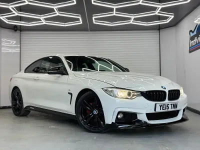 Used BMW 420 M Sport 190 HP (139 kW) 2015 White Coupe