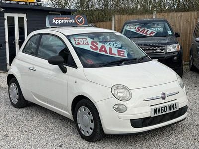 Used Fiat 500 Pop 69 HP (50 kW) 2010 White Hatchback