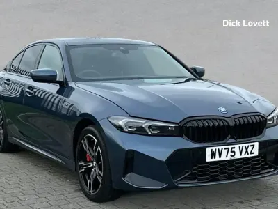 Used BMW 330e M Sport 288 HP (211 kW) 2025 Blue Sedan