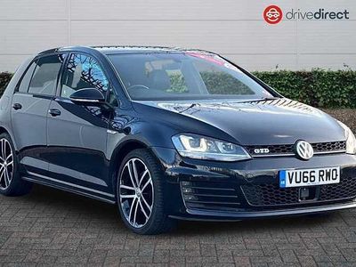 Black Used 2015 VW Golf VII GTD Hatchback | £13,200 (Expensive)