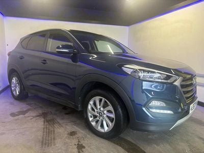 Used Hyundai Tucson SE 2017 Blue SUV