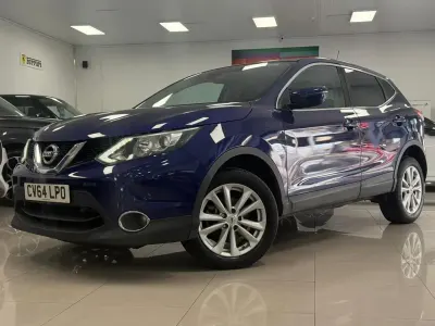 Used Nissan Qashqai Acenta Premium 110 HP (80 kW) 2014 Blue SUV
