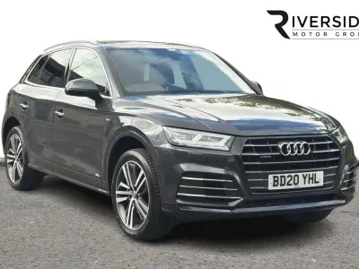 Usado Audi Q5 Competition 367 CV (269 kW) 2020 Gris SUV