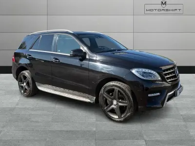 Used Mercedes ML350 AMG line 258 HP (189 kW) 2015 Black SUV