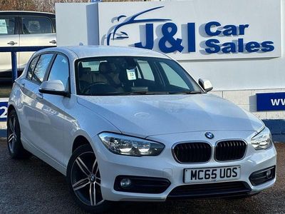 Used BMW 118 Sport Line 136 HP (100 kW) 2015 White Hatchback