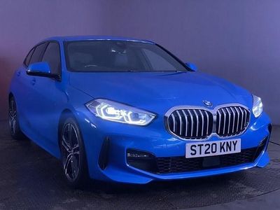 Used BMW 118 M Sport 150 HP (110 kW) 2020 Blue Hatchback