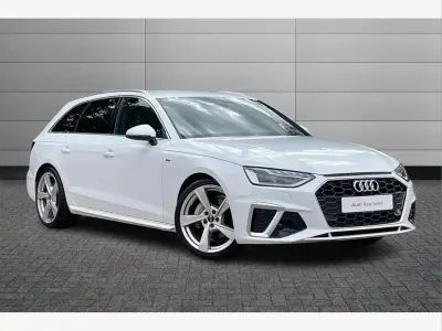 Used Audi A4 S-Line 204 HP (150 kW) 2024 White Estate