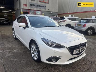 White Used 2016 Mazda 3 Inclusive Sedan | £8,995 (Fair price)