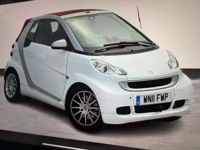 Used Smart ForTwo Cabrio Passion 2011 White Cabriolet
