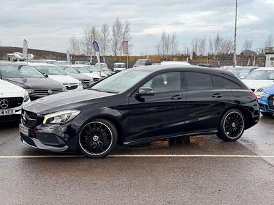 Black Used 2018 Mercedes CLA220 Shooting Brake AMG line Estate | £14,999 (Fair price)