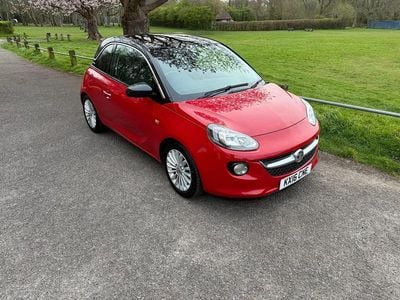 Used Vauxhall Adam Glam 70 HP (51 kW) 2016 Red Hatchback