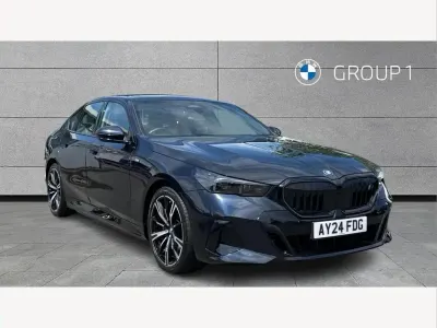 Used BMW i5 M Sport 250 kW (340 HP) 2024 Black Sedan